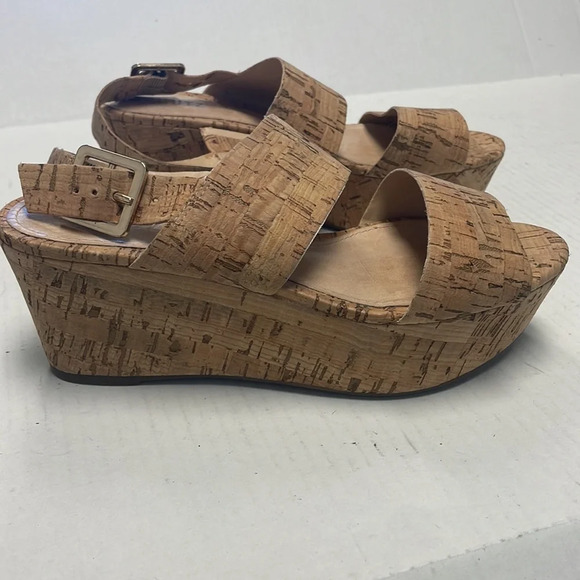 Schutz Fankia cork platform sandals - Picture 3 of 7